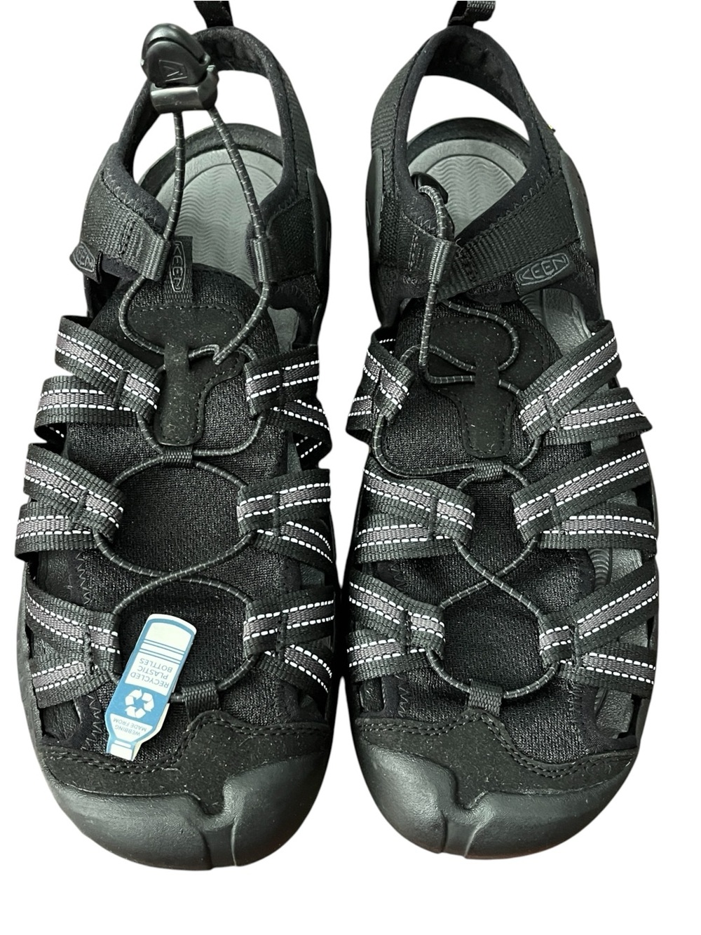 KEEN Drift Creek H2 Men’s Water Sandals Black 10.5 NIB Closed Toe Hiking